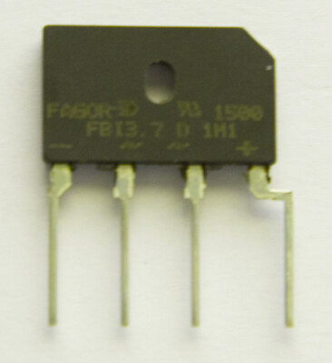 Brückengleichrichter Fagor FBI 3,7 , 80 Volt, 3,7 Ampere