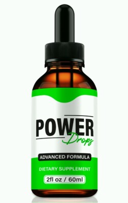 Power Drops for Men, Power ed Drops to Boost Stamina and Performance (30 Servs.)