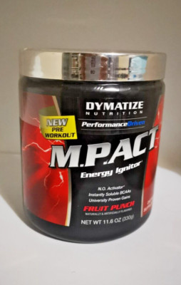 Dymatize Nutrition M.Pact Energy Ignitor Pre Workout Fruit Punch 30 Portionen