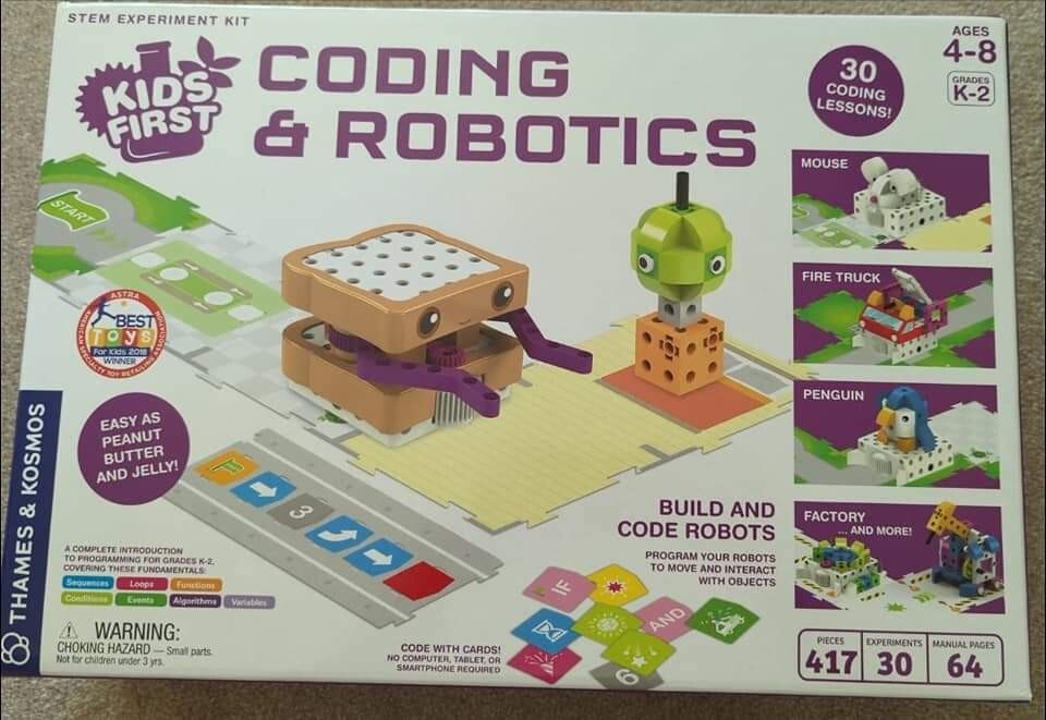 thames and kosmos coding and robotics set Ages STEM Learning