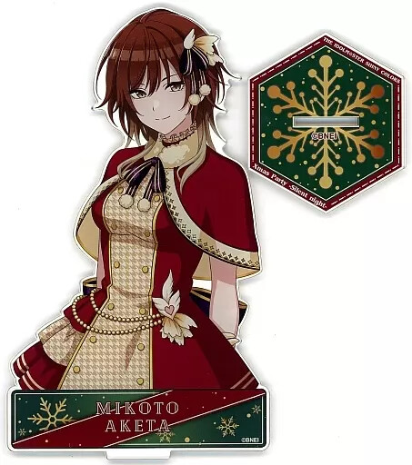 Acrylic Stand Panel Mikoto Hita Silent Night Ver. Official The Idolm Ster Shiny