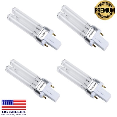 4x 13W G23 ZW13D12-H145 - G23/ Base - Germicidal Ultraviolet,UV Bulb Lamp