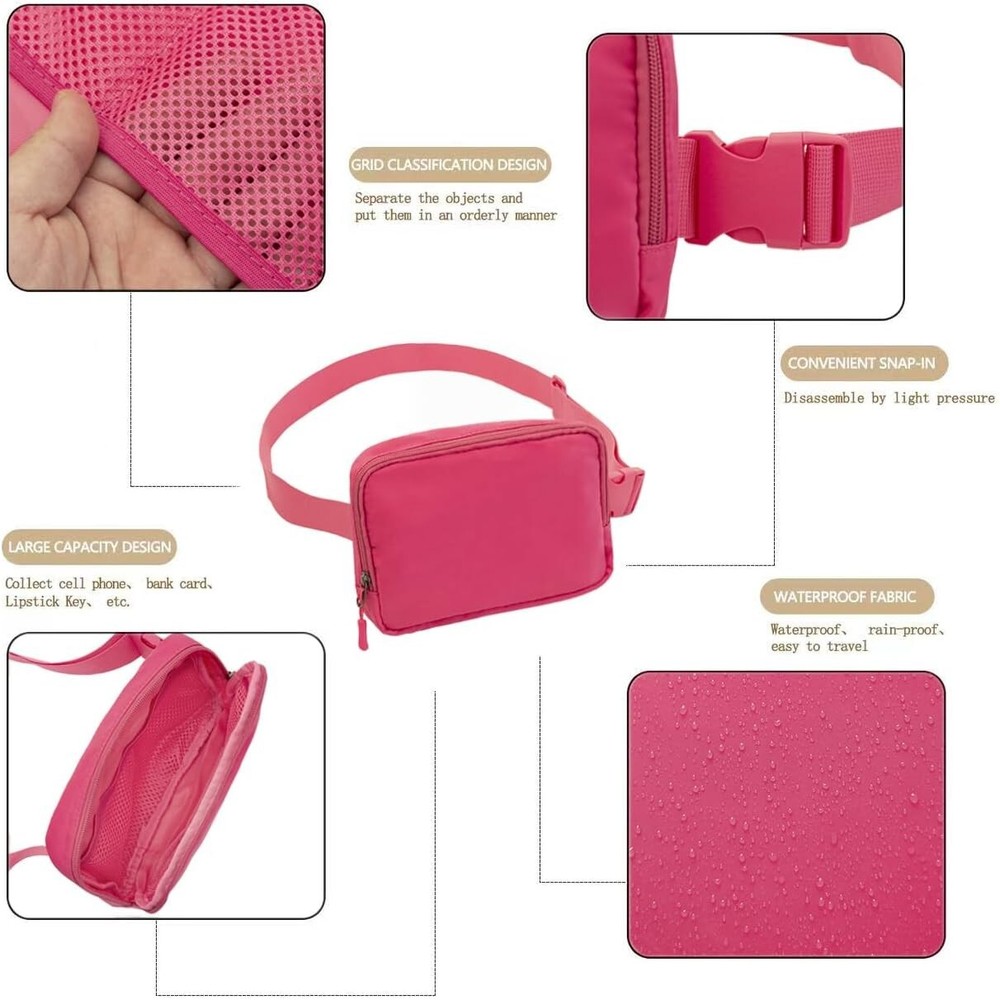 Women's Rosy Crossbody Fanny Pack - Stylish Everywhere Belt Bag