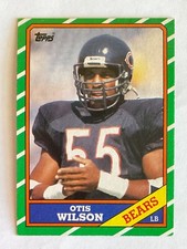 Otis Wilson 1986 Topps Football Card #23 - Chicago Bears Linebacker