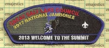 BSA  GREAT SALT LAKE COUNCIL 2017 NATIONAL JAMBOREE 2013 JSP/CSP