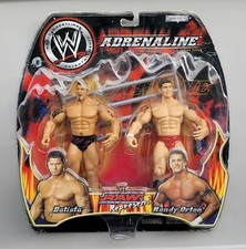 wwe wwf ljn classic superstars adrenaline 7 batista & randy orton figures 
