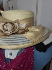 TOUCAN COLLECTION-NEW YORK HAT With Raw Silk Bow