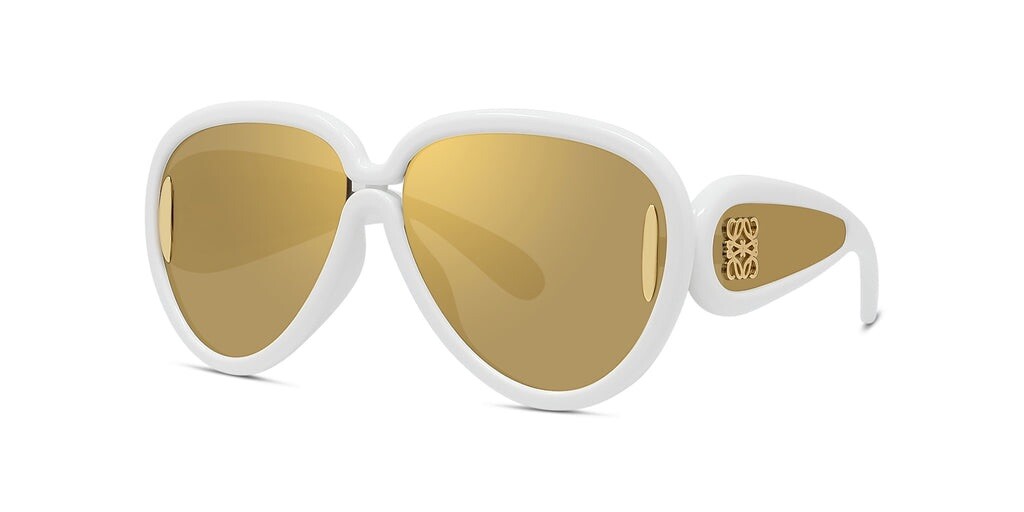 LOEWE LW 40132I 25G Paula's Ibiza Wave Aviator Ivory Gold Mirror