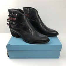 Django Juliette Leather BOOTS Size 39 
