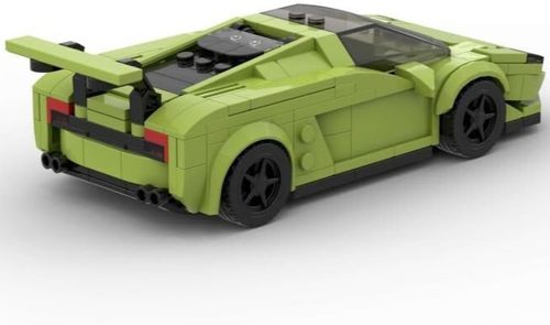 MOC #D010025 - Lamborghini Gallardo LP 560 - Building Block Set - Picture 4 of 4