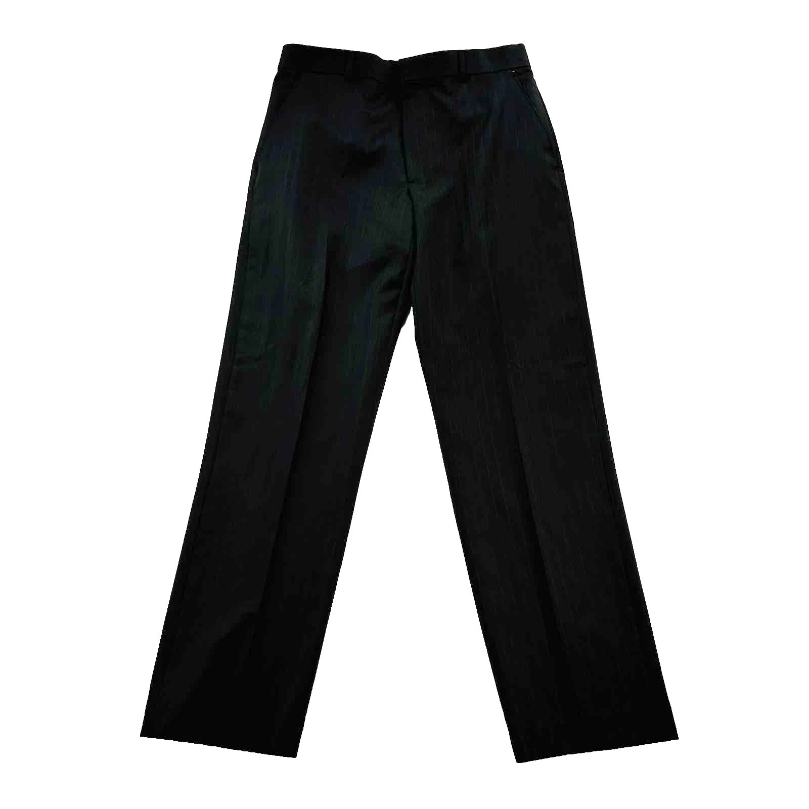 Pantalones a Rayas de Lana Banana Republic para hombres