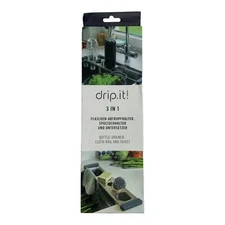 Sanni Shoo Drip It Space Saving 3 In 1 Kitchen Sink Caddy New In Box