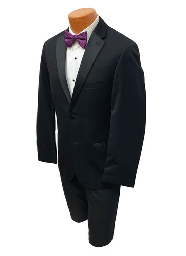 Herren Michael Kors Schwarz Smoking mit Hose Modern Fit Big & Tall Größe 60L 54W