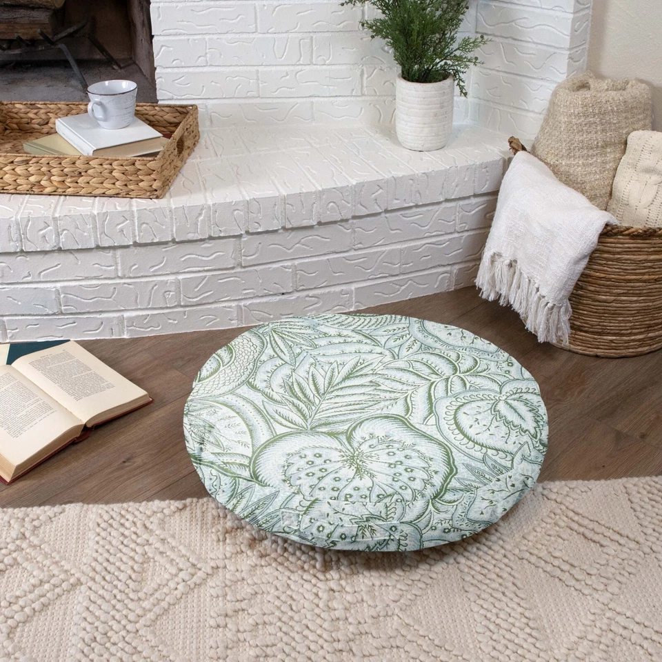 Sorra Home Sensibility Spring Outdoor Knife Edge Floor Pillow Single 24 in - Image 2 of 4