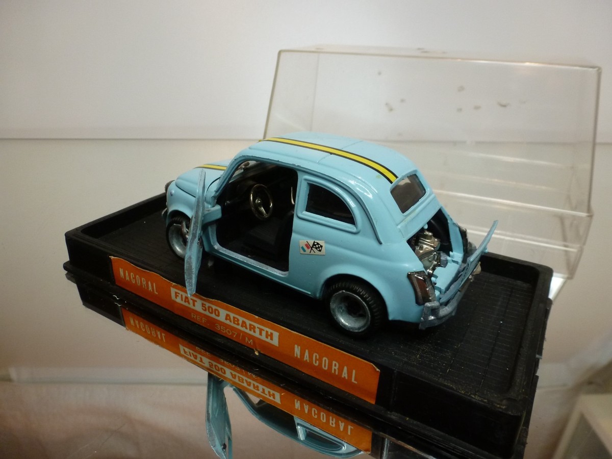 NACORAL 1:25 - FIAT 500 RALLY NO= 3507 - EXTREMELY RARE