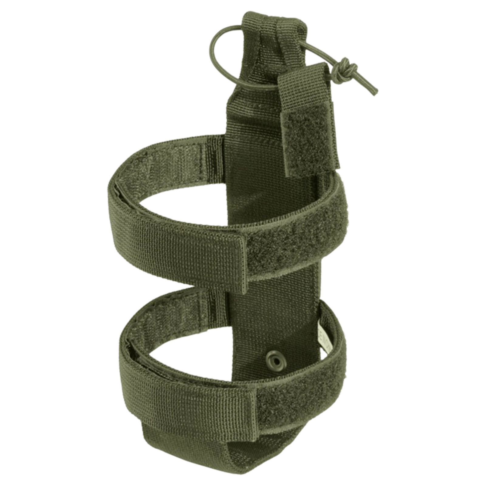 JFFCESTORE MOLLE Water Bottle Holder - Adjustable Kettle Pouch For 17-84oz Bottles - Green, Nylon Webbing