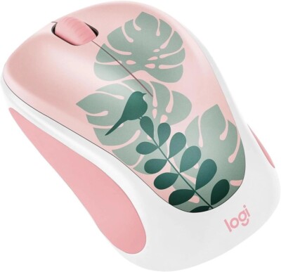 Logitech Design Collection M317c Wireless Optical Mouse - Chirpy Bird (Sealed)