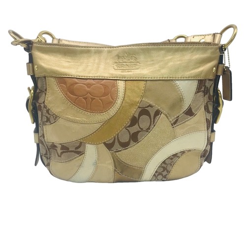 COACH VINTAGE ZOE WEST Y2K HOBO BAG 9342 CAMEL LEATHER NEW PERFECT 