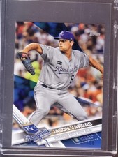 2017 Topps Mini BLUE Parallel #US20 Jason Vargas (03/10) Kansas City Royals