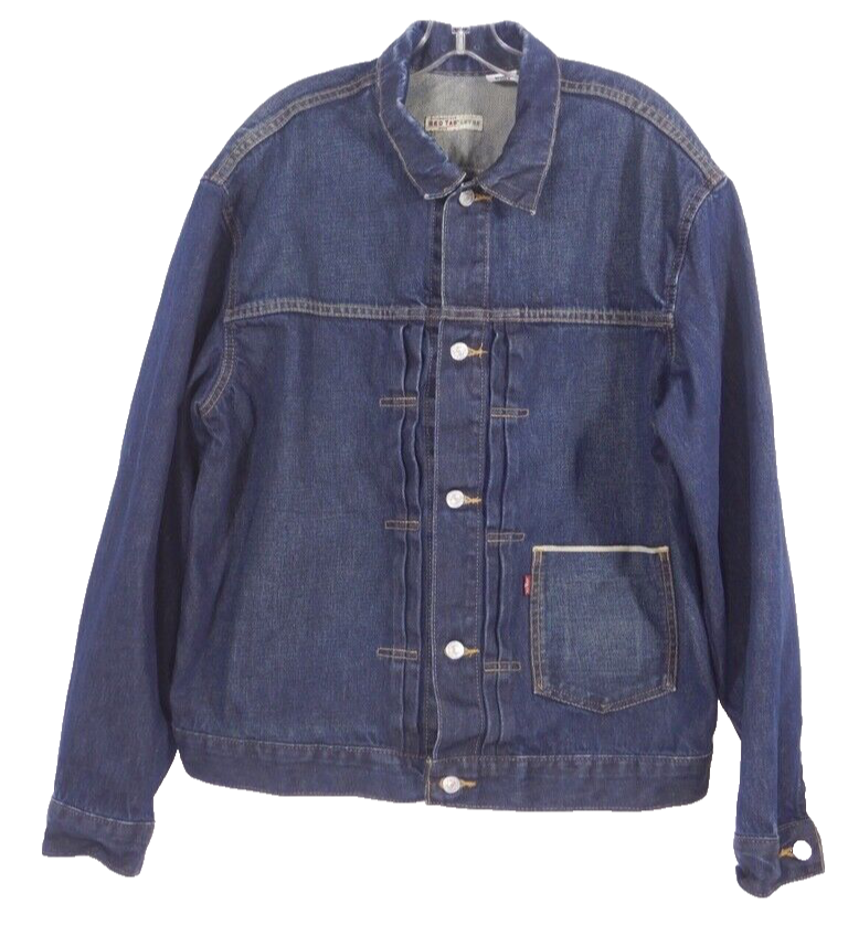 Vintage Y2K Levi's Roswell Lot 53 Denim Jean Jacket Large