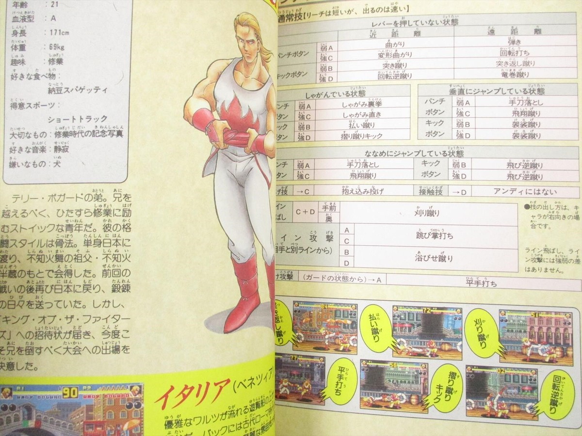FATAL FURY 2 Guide Neo Geo AES Book Japan 1993 FT16 | eBay