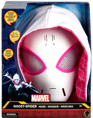 NWT Disney Parks Ghost-Spider Light-Up Mask Across Spider-Verse New With Box - Picture 1 of 12