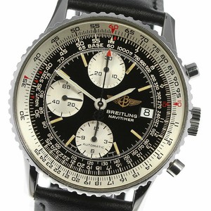 Breitling Old Navi Timer Chronograph A13019 Automatic Winding Mens Second  _30768 | eBay