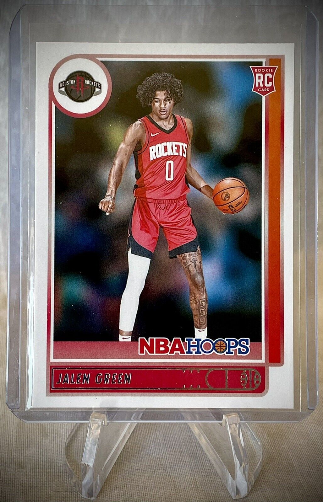 Jalen Green Autographed 2021-22 NBA Hoops Purple Rookie Card #218 Houston  Rockets Beckett BAS #14231676 - Mill Creek Sports