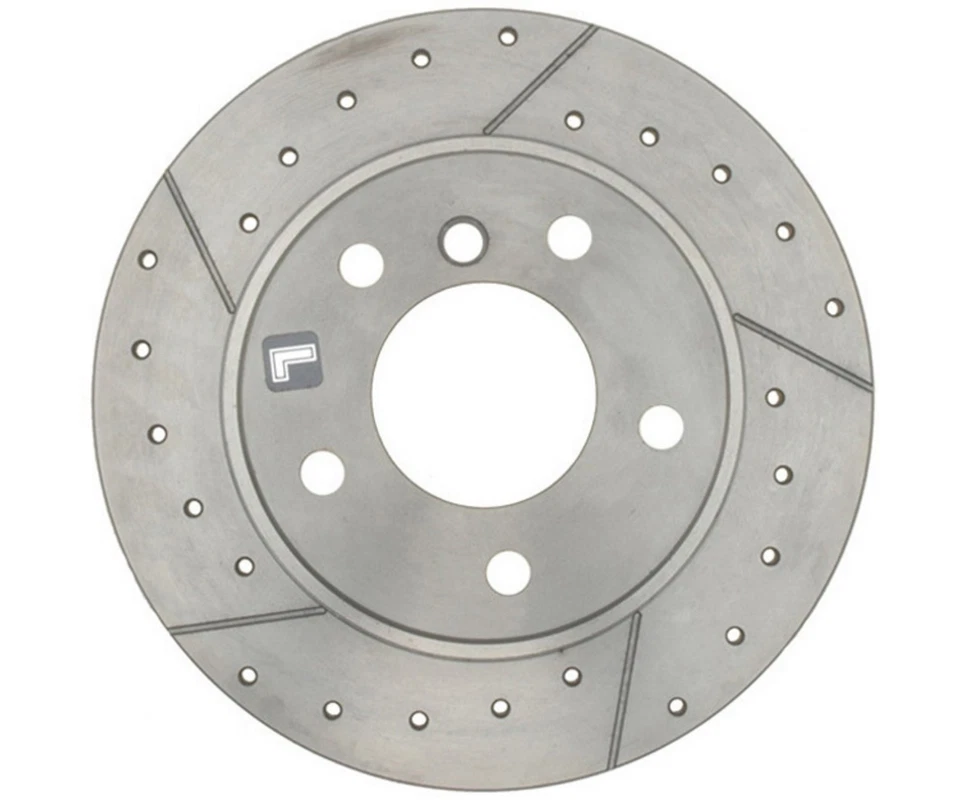 Par de rotores de freno de disco Raybestos traseros para BMW 318is 1992-1995 (59684) Foto 2 de 4