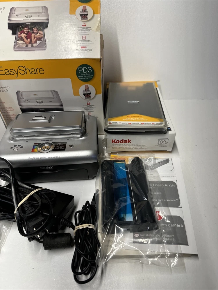 Photo Printer Kodak EasyShare Camera Dock Series 3 Paper Extra Color Kit