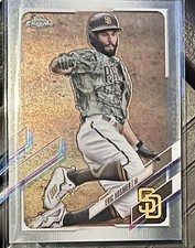 2021 Topps Baseball Chrome Eric Hosmer Base #112 - San Diego Padres ⚾️