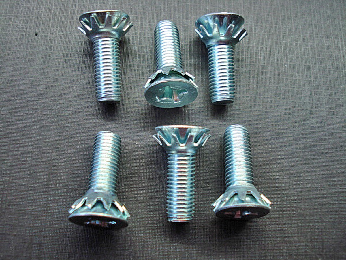 2個セット 6 pc NORS Cadillac Buick Oldsmobile Pontiac door hinge SEMS screws