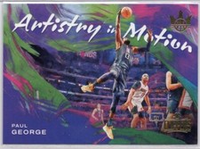 Paul George 2021-22 Court Kings Basketball Artistry in Motion
