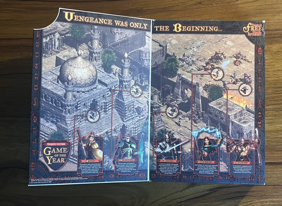 Diablo 2 PC Big Box Complete w/ Manual & CD Key Code Windows Rare Retro Game - Image 3 of 4