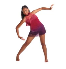 Adult & Child Dance Costume - Performance Contemporary Jazz - Chandra - P827