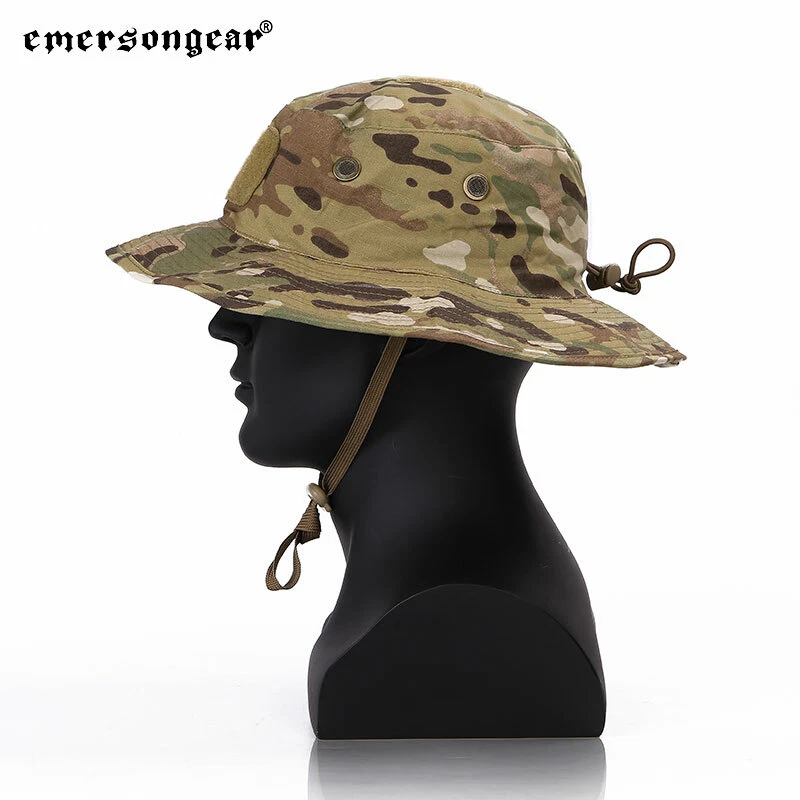 Emersongear Tactical Boonie Hat Cap Hiking Outdoor Airsoft Hat Headwear Sunproof - Image 2 of 4