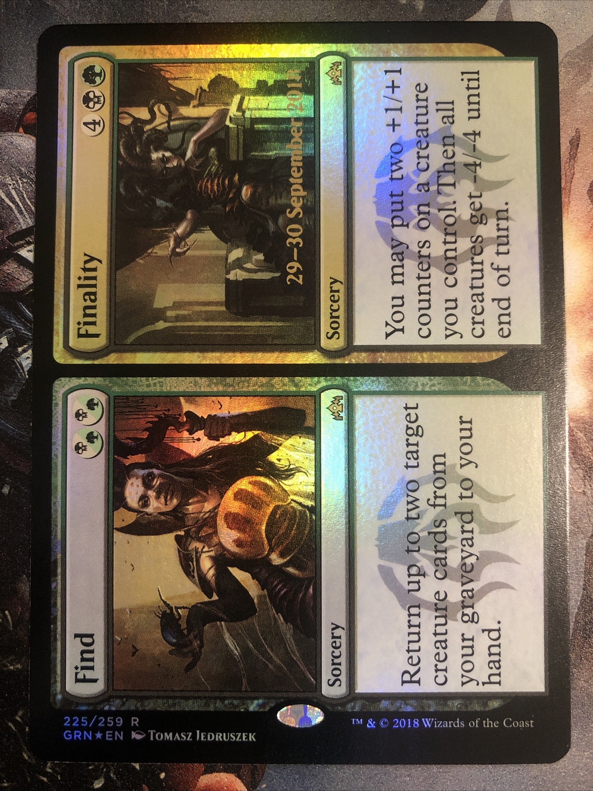 1x Foil Find // Finality Prerelease Promo Pre-Release NM MTG Magic x1 MKE