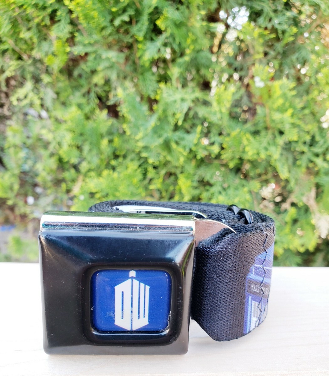 DR WHO BELT Doctor Who Starry Tardis Night Seatbelt Belt - SuperHeroStuff main image 3