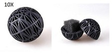 10X Bio Boules Sphères Filtrantes 16mm Filtre Aquarium Éponge Filtrage Baignoire