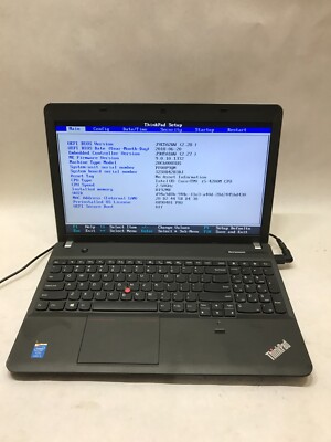 Lenovo ThinkPad E540 15'' Intel i5-4200M 8GB RAM NO HDD/OS Missing Components -DW