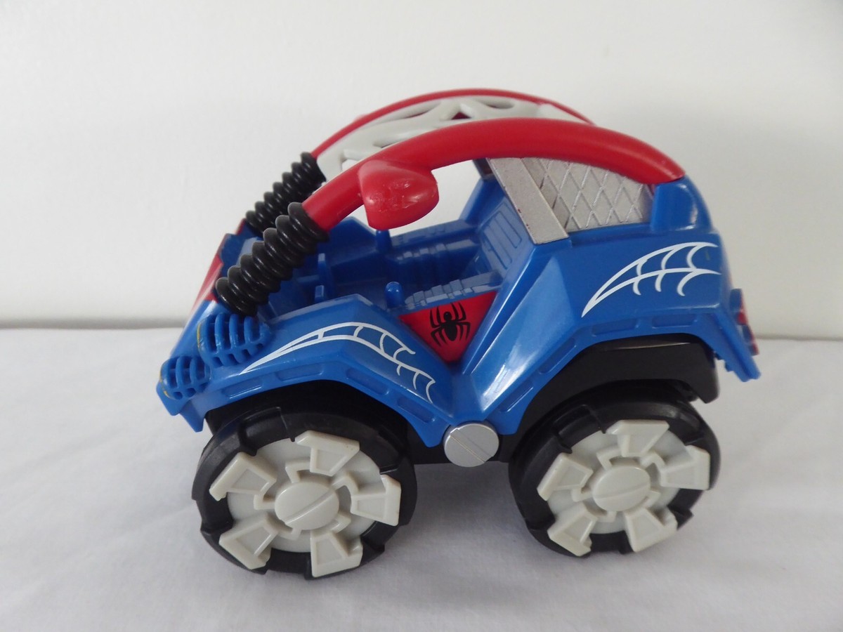 Marvel SPIDERMAN Flip-Out Stunt Buggy Playskool Heroes Race