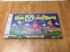 A Visit To Walt Disney World Board Game by Milton Bradley New & Sealed