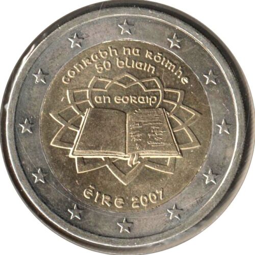 IR20007.1 - IRLANDE - 2 euros commémo. Traité de Rome - 2007