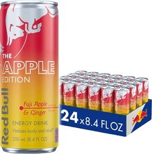 Red Bull Energy Drink, Fuji Apple & Ginger, A...