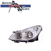 Scheinwerfer Links H7/H1 MIT Stellmotor Opel Corsa D 2006 - 2011