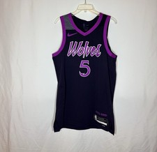 Nike Minnesota Timberwolves 5 Edwards City Edition Authentic Basketball Jersey44