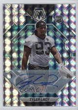 2023 Panini Mosaic Rookies Mosaic Prizm Auto Tyler Lacy #370 Auto 0qw3