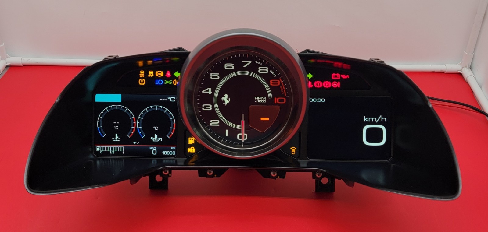 2021 FERRARI F8 SPIDER USED INSTRUMENT CLUSTER P#F152M 324716