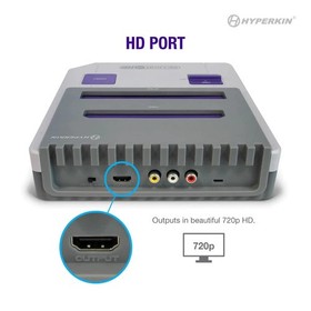 Hyperkin RetroN 2 HD Gaming Console for NES/Super NES/Super Famicom (Gray)