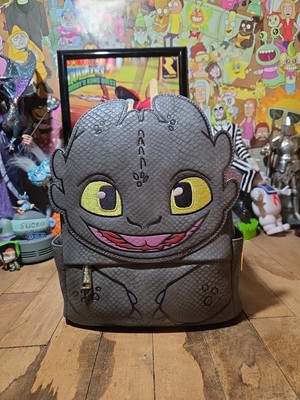 How To Train Your Dragon Toothless Loungefly Mini Backpack